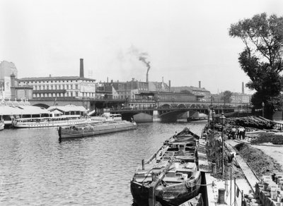 View of the River Spree, Berlin, c.1910 by Jousset